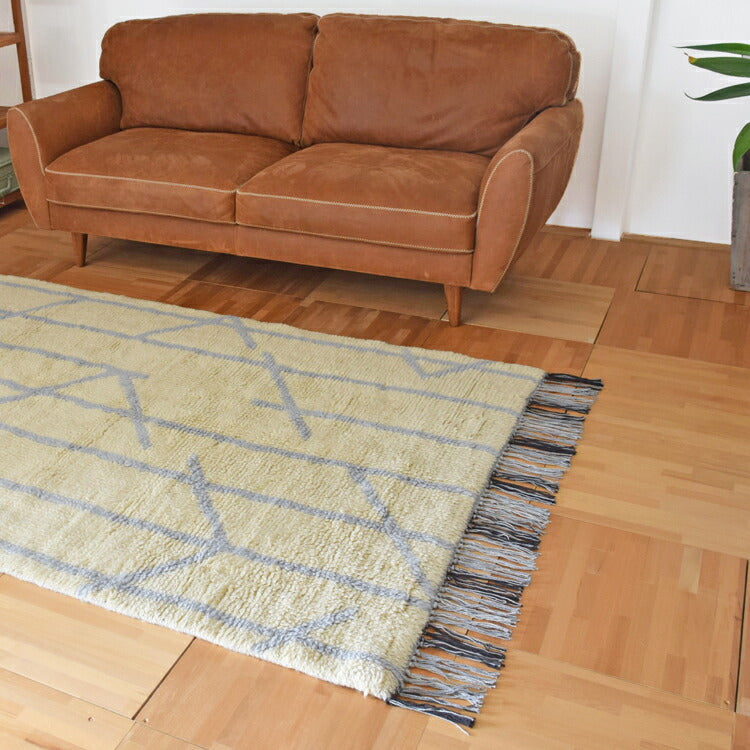 ラグマット RAJ1602(約130×190cm)