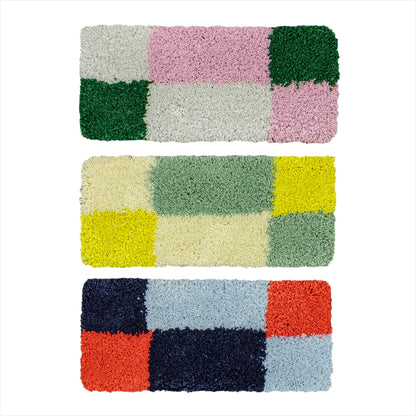 MOYO ミニブロックラグ/mini block rug 27×10cm