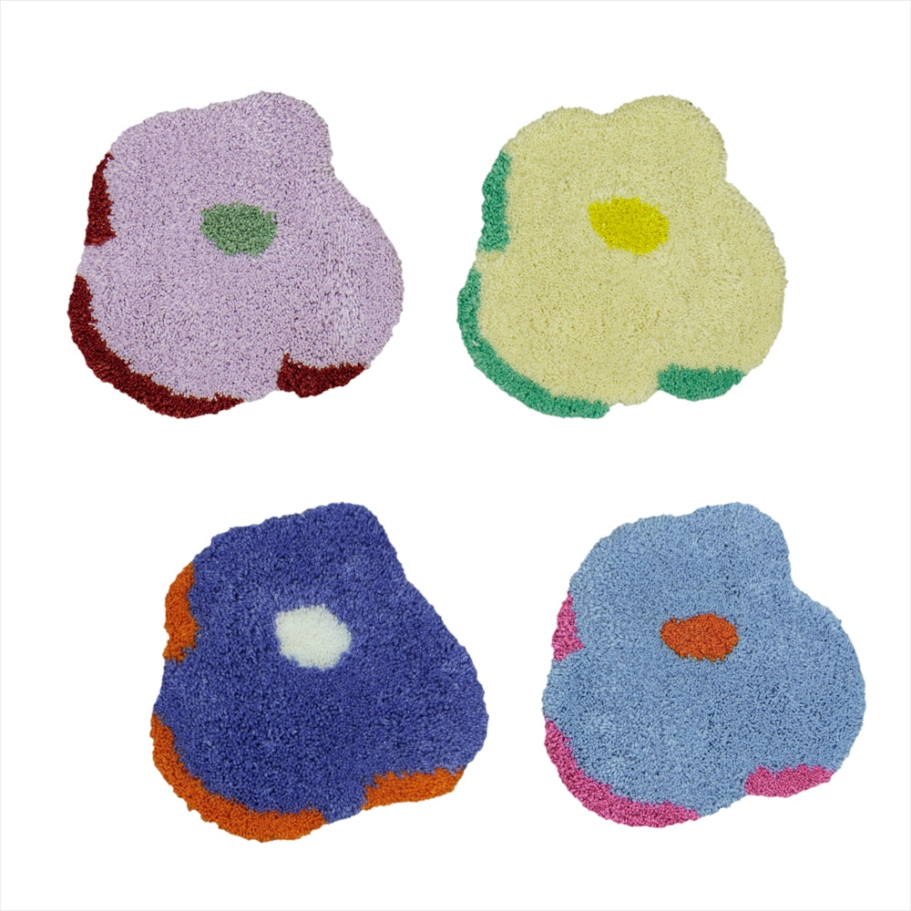 MOYO ミニフラワーラグ/mini flower rug 20×19cm – インテリア家具通販 RANRAN