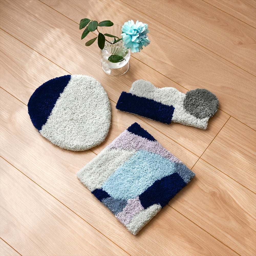 MOYO ミニポイントラグ/mini point rug 直径22～26cm