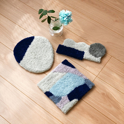 MOYO ミニポイントラグ/mini point rug 直径22～26cm