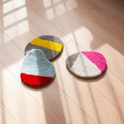 MOYO ミニポイントラグ/mini point rug 直径22～26cm