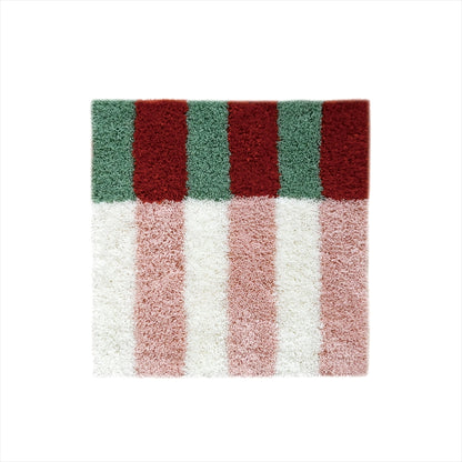 MOYO ストライプラグ/stripe rug 35×35cm