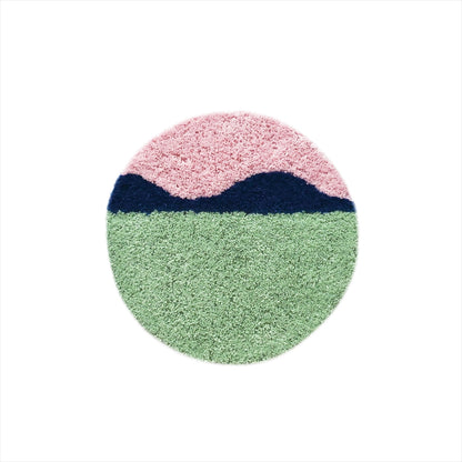 MOYO ウェーブラグ/wave rug  34cmRound