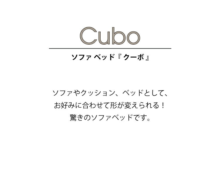 1人掛けソファー クーボ/CUBO