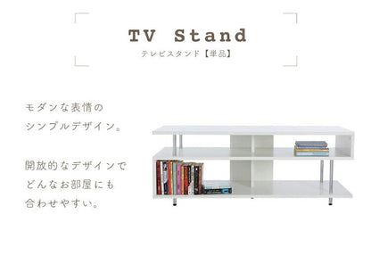 TVボード デニー/DENNY FPテレビスタンドWH（幅120cm）