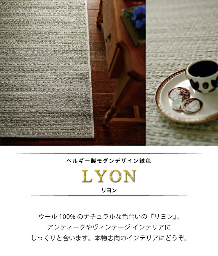 ラグマット リヨン/LYON（約200×250cm）