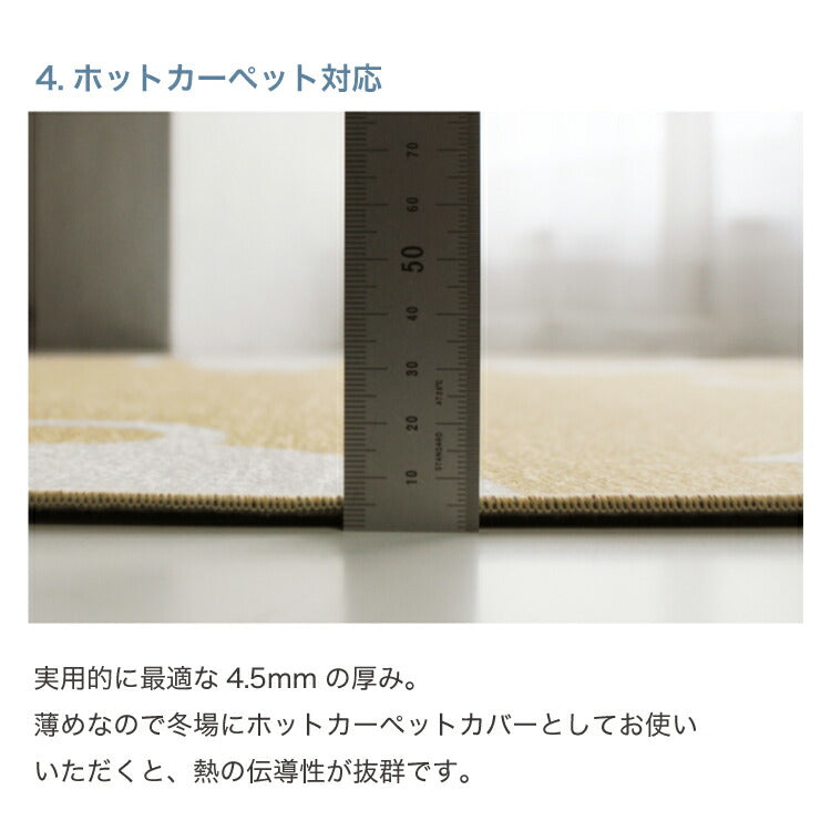 ラグマット ヴァント/WAND（約50×80cm）