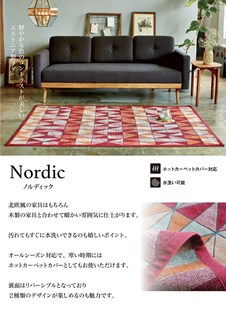 ラグマット ノルディック/NORDIC（約140×200cm） – インテリア家具通販